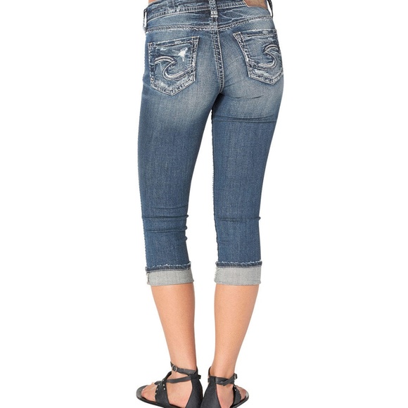 SILVER SUKI JEANS - Picture 2 of 2